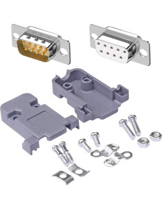 Conectores de Soldadura DB9 Macho y Hembra ANMBEST - 20 Piezas 2