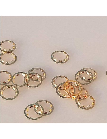 50 Piezas Arandelas SMA Baño de Oro para Conectores RF