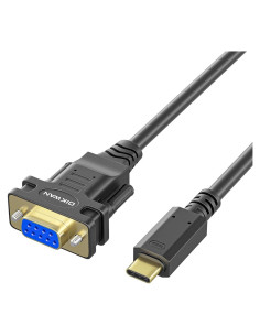 Adaptador USB-C a RS232 DB9 hembra OIKWAN 3.05 m