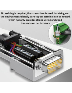 Conector DB9 Macho Sin Soldadura Willwewon 9 Pines RS232 RS485 2