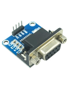 5 Piezas Módulo Convertidor RS232 a DB9 MAX3232 TEJEPAWRIP