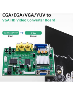 Convertidor de Video RGB a VGA HD Mcbazel para Monitores 2