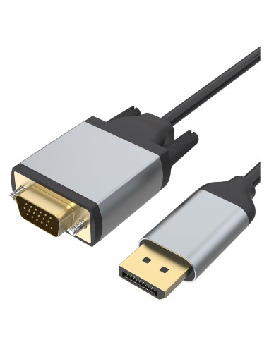 Cable DisplayPort a VGA 0.91m Foboiu HD 1080P Aluminio