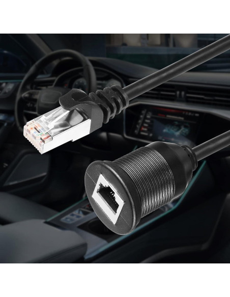 Cable RJ45 Macho a Hembra SinLoon 0.91M Montaje en Panel