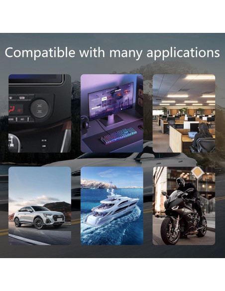 Cable RJ45 Macho a Hembra SinLoon 0.91M Montaje en Panel