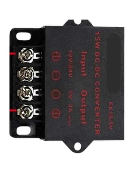 Convertidor de Voltaje DC Buck 12V/24V a 5V 3A/5A/10A/15A VIWINARINE