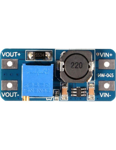 15PCS Regulador de Voltaje DC-DC MT3608 2A Ajustable 2-24V