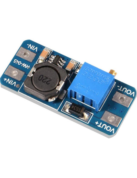 15PCS Regulador de Voltaje DC-DC MT3608 2A Ajustable 2-24V