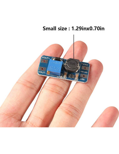 15PCS Regulador de Voltaje DC-DC MT3608 2A Ajustable 2-24V