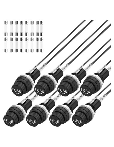 Soporte de Fusible Montaje en Panel MKBKLLJY 12V 10A 15A