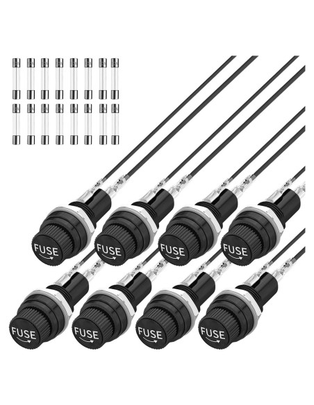 Soporte de Fusible Montaje en Panel MKBKLLJY 12V 10A 15A