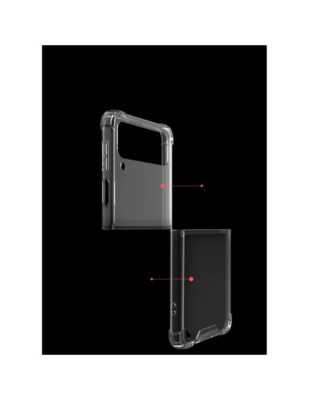 Funda Transparente USTIYA para Samsung Galaxy Z Flip 3 5G Funda Transparente USTIYA para Samsung Galaxy Z Flip 3 5G