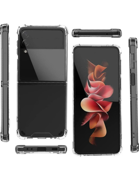 Funda Transparente USTIYA para Samsung Galaxy Z Flip 3 5G Funda Transparente USTIYA para Samsung Galaxy Z Flip 3 5G
