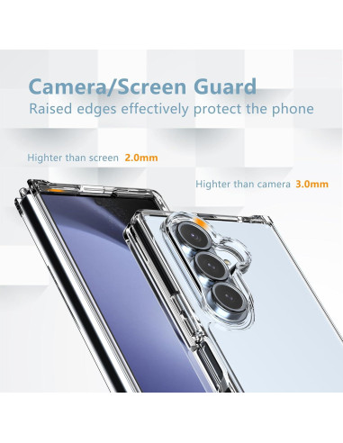 Funda Transparente Anoowkoa para Samsung Galaxy Z Fold 7