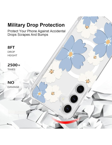 Funda Silicona Transparente KONGHUI para Samsung Galaxy S25/S24 Plus Funda Silicona Transparente KONGHUI para Samsung Galaxy S25/S24 Plus