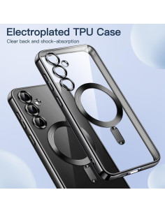 Funda Transparente TSEHHOL para Samsung Galaxy S25 con MagSafe 2