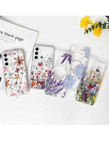 Funda Silicona Transparente KONGHUI para Samsung Galaxy S25/S24 Plus