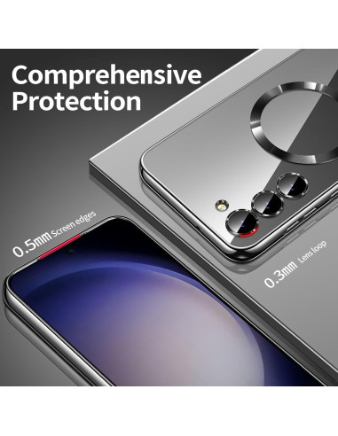 Funda Transparente TSEHHOL para Samsung Galaxy S25 con MagSafe