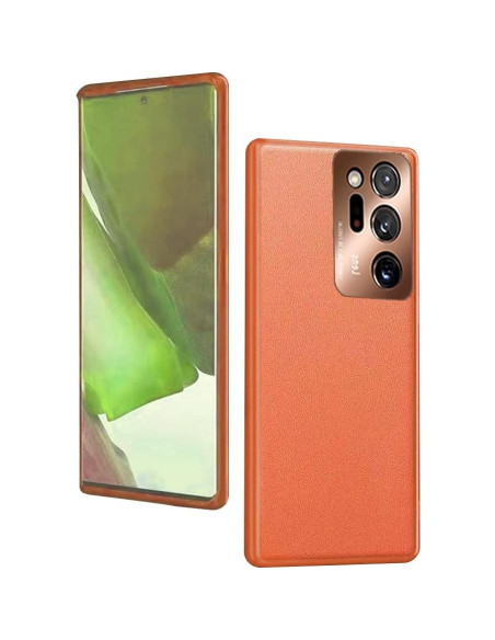 Funda de cuero para Samsung Galaxy Note 20 Ultra - Naranja Funda de cuero para Samsung Galaxy Note 20 Ultra - Naranja
