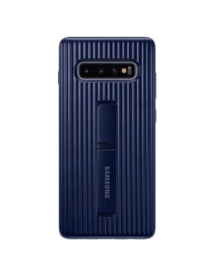 Funda Protectora Rugged Samsung Galaxy S10+ con Soporte Azul