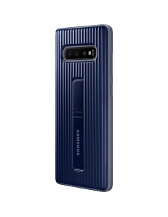 Funda Protectora Rugged Samsung Galaxy S10+ con Soporte Azul 2
