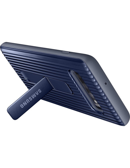 Funda Protectora Rugged Samsung Galaxy S10+ con Soporte Azul Funda Protectora Rugged Samsung Galaxy S10+ con Soporte Azul