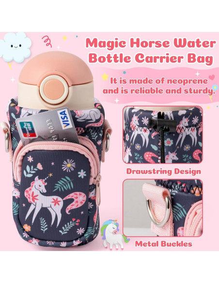 Bolsa Portabotellas 2ooya Caballo Mágico Neopreno 13.97cm