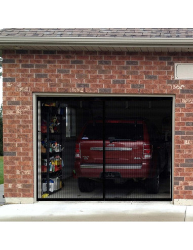 Pantalla de puerta de garaje YoFuZiHu 2.54x2.49m con imanes