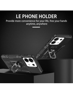 Funda para Xiaomi Redmi Note 13 Pro 5G y Poco X6 5G con Protector 2