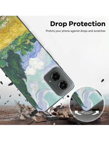 Funda protectora delgada Motorola Moto G 5G 2024 Van Gogh