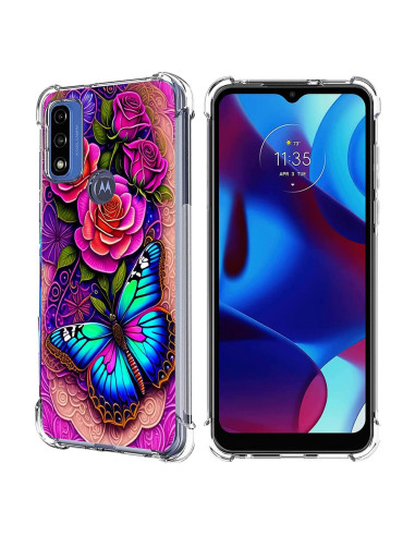 Funda Bumper Beaucov para Moto G Pure/Power/Play 2022/2023