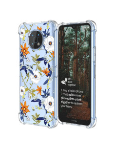 Funda TPU Floral para Nokia G50 - Protección Antigolpes