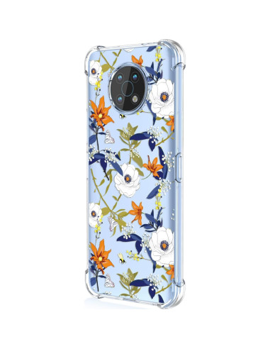 Funda TPU Floral para Nokia G50 - Protección Antigolpes