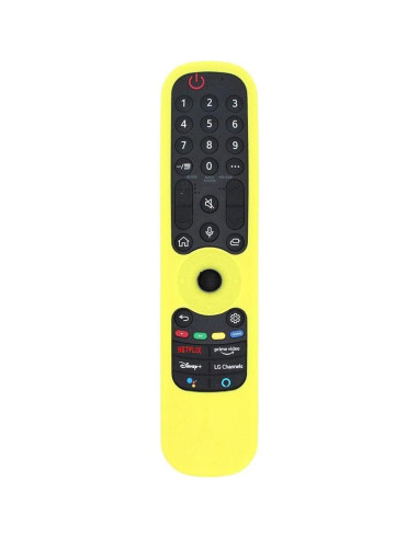 Funda de Silicona Anderic para Control Remoto LG AN-MR21GA Amarillo