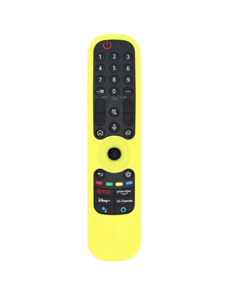 Funda de Silicona Anderic para Control Remoto LG AN-MR21GA Amarillo