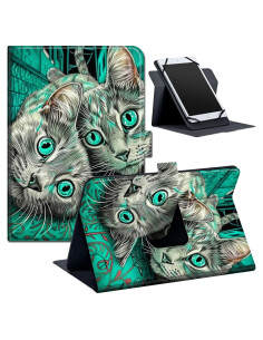 Funda Universal para Tableta 7-8 Pulgadas Qindaiwen Gatos