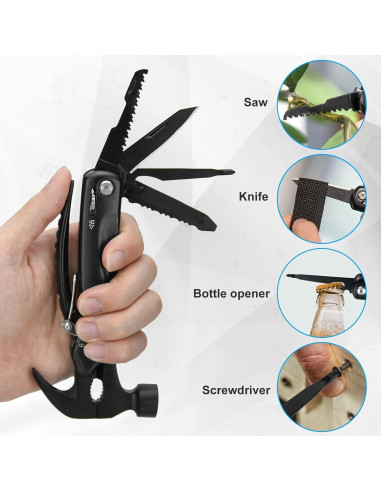 Martillo Multiherramienta BIIB 12 en 1 para Hombres