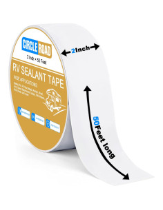 Cinta Selladora para Techo de RV CircleRoad 5cm x 15m Impermeable 2