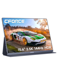 Monitor Portátil 15.6" c-force CF016Neo 2.5K QHD 144Hz