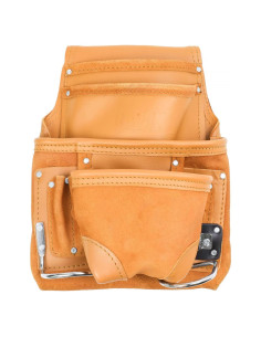 Bolsa de Herramientas de Cuero ToolTreaux 10 Bolsillos 30.48x25.4cm