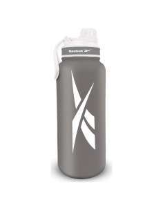Botella de Agua Aislada Reebok 1.18 L Acero Inoxidable Gris