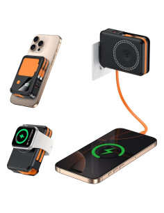 Cargador Portátil Inalámbrico 10000mAh WSH F21 Carga Rápida