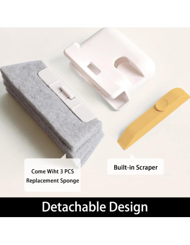 Kit de Limpieza de Ventanas Mudocp 6 Piezas con Esponjas