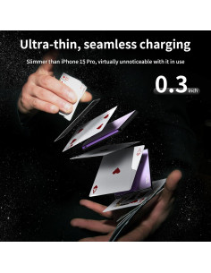 Cargador Portátil Magnético iAXBi 5000mAh Inalámbrico 15W 2