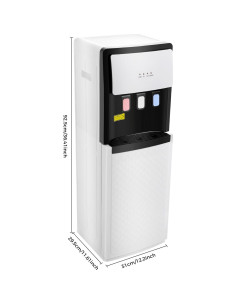 Dispensador de Agua KinHall 5 Galones 3 Temperaturas Blanco 2