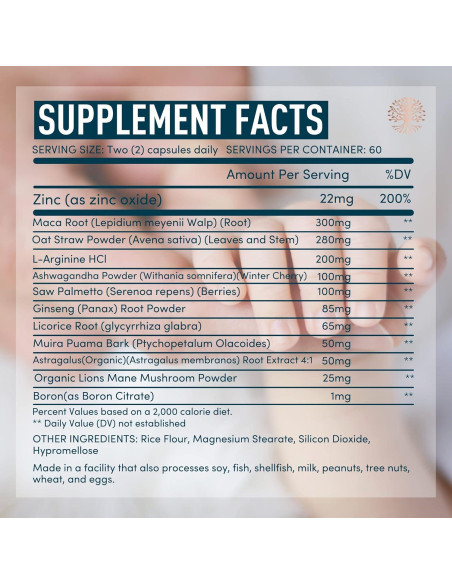 Suplemento de Fertilidad Masculina Windsor Botanicals 240 Pastillas Suplemento de Fertilidad Masculina Windsor Botanicals 240 Pastillas