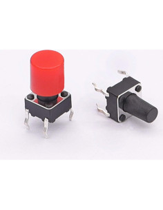 Kit de 70 Interruptores Táctiles Momentáneos TWTADE 6x6x9mm 2