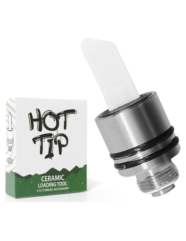 Cuchillo Caliente de Cerámica Taomoiup con Rosca 510 Plata