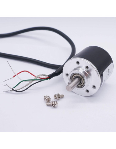 Encoder Rotativo Incremental Taiss 100P/R DC 5-24V Eje 6mm