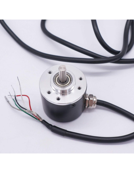 Encoder Rotativo Incremental Taiss 100P/R DC 5-24V Eje 6mm
